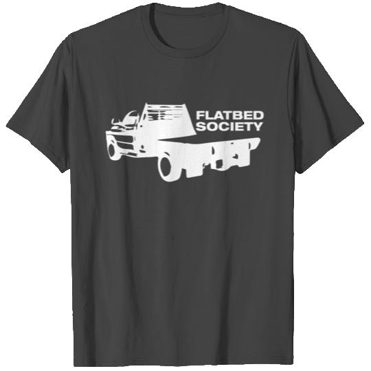 Flatbed Society - Flatbed Truck Towing Gang T Shirts