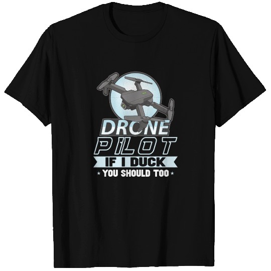 Drone Pilot Grandpa Gift Idea Old Man with a Drone T Shirts