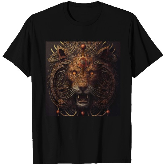 Dark Fantasy Lion Version 4 T Shirts
