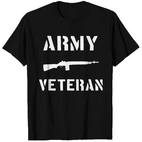 US Army Veteran M14 Rifle T Shirts