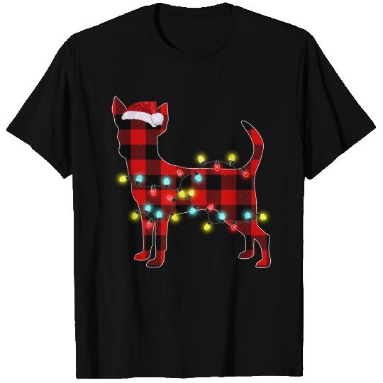 Chihuahua Christmas Dog Lover Pajamas T Shirts