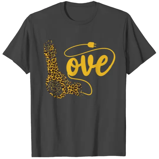 Love Hairstylist His Her Gift Valentine Hair Dryer T Shirts
