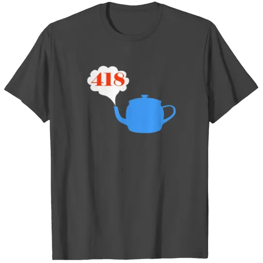 418 I x27 m a teapot Fitted Scoop T Shirts