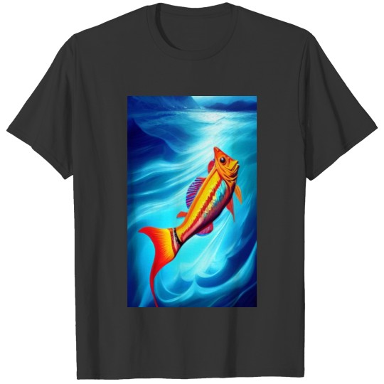 Colorful fish T Shirts
