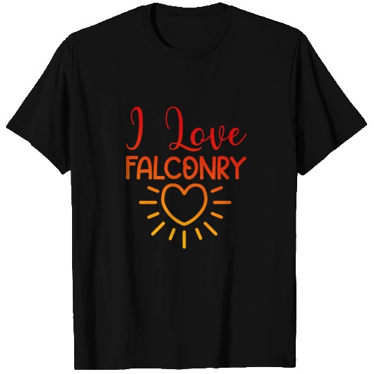 I love falconry T Shirts