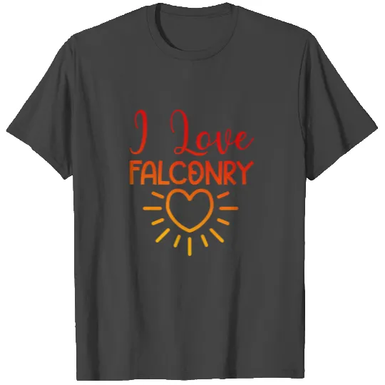 I love falconry T Shirts