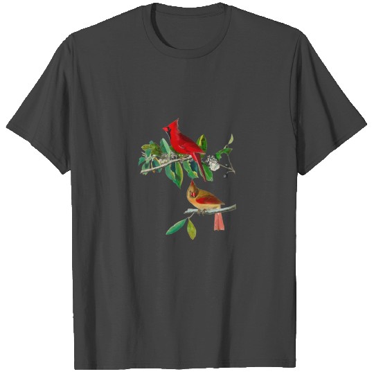 Cardinal Grosbeak from Birds of America T Shirts