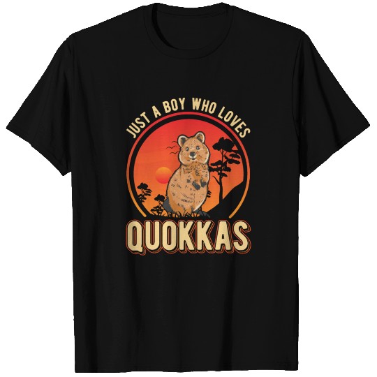 Quokka Young Short-tailed Kangaroo T Shirts