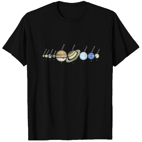 Solar System Astrophysic Planets, Solar System T Shirts