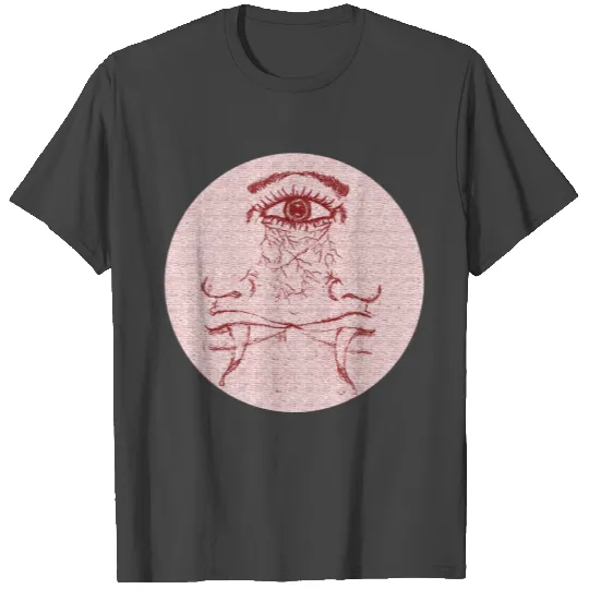 Two face, red face T Shirts