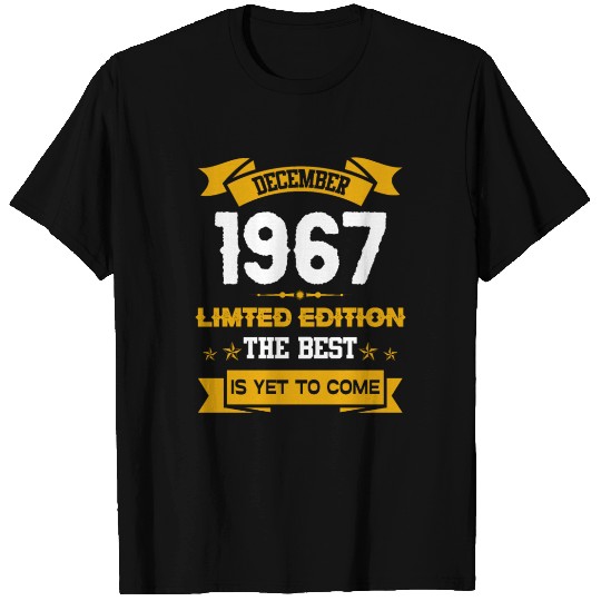 December 1967 Birthday Surprise T Shirts