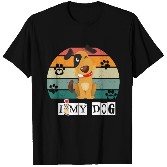 I Love My Dog T Shirts