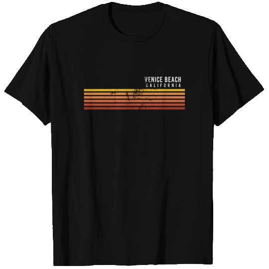Retro Venice Beach California Vintage Vacation T Shirts
