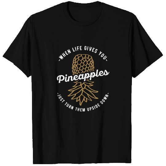 Upside Down Pineapple BDSM Swinger Lifestyle T Shirts