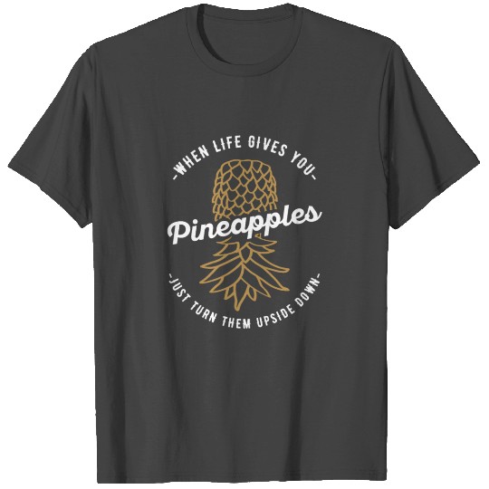 Upside Down Pineapple BDSM Swinger Lifestyle T Shirts