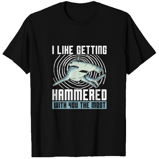 Marine Biology I Like Getting Hammered Underwater T Shirts