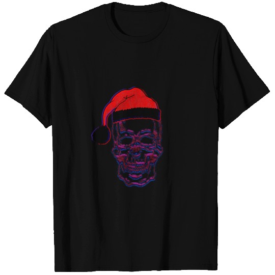 Christmas Skull T Shirts