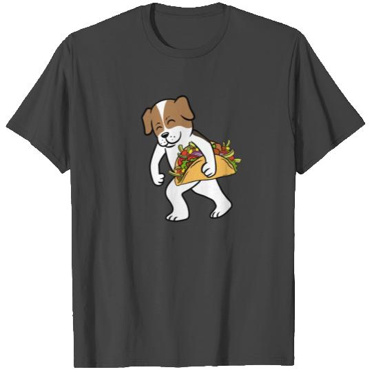 Jack Russell Terrier Taco Lover T Shirts