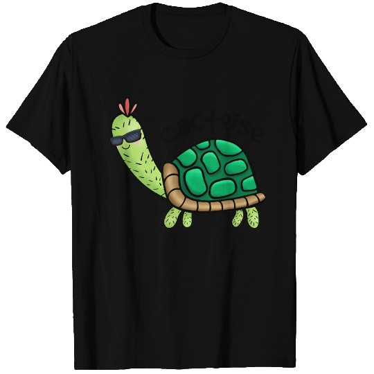 Cool Tortoise Mixed Cactus Cactoise T Shirts