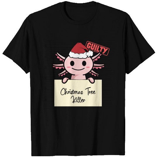 Axolotl christmas funny prison T Shirts