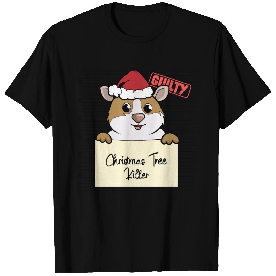 Guinea pig christmas funny prison T Shirts
