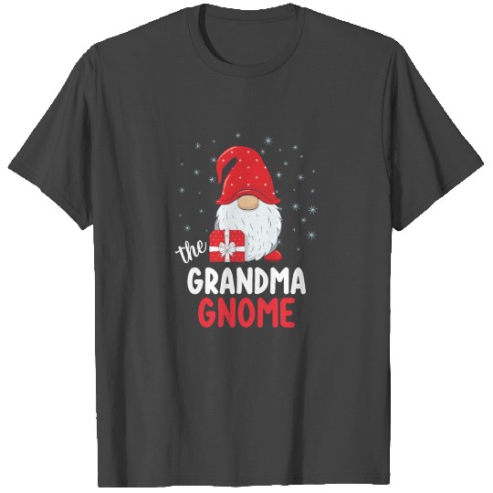 Christmas Grandma Cute Gnome T Shirts