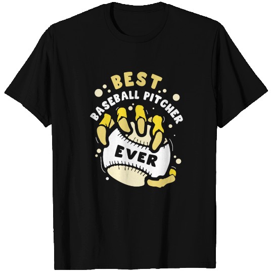 Best Baseball Pitcher Ever Hobby Player Sayings T Shirts