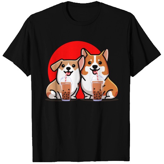 BOBA MILK TEA CORGI 4500x5400 T Shirts