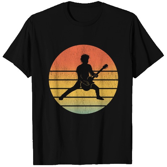 Bass Guitar Player Musician Bassist Vintage Retro T Shirts