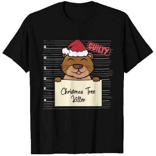 Sea otter christmas funny prison T Shirts