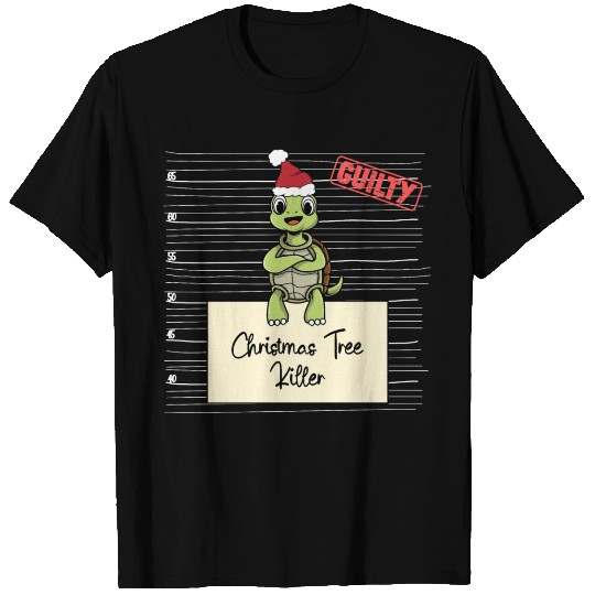 turtle christmas funny prison T Shirts
