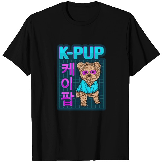 K POP Dog Designs for a Korean Pop Fan T Shirts