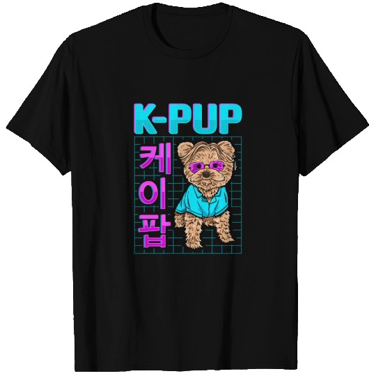 K POP Dog Designs for a Korean Pop Fan T Shirts