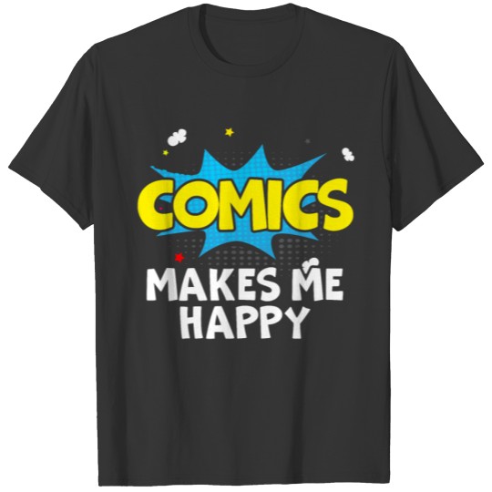 Comics Collector Comic Reader Fictional Characters T Shirts