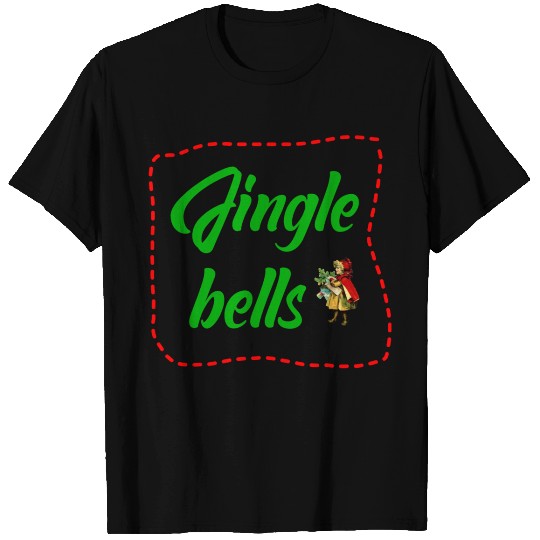 Classic Christmas saying : jingle bells T Shirts