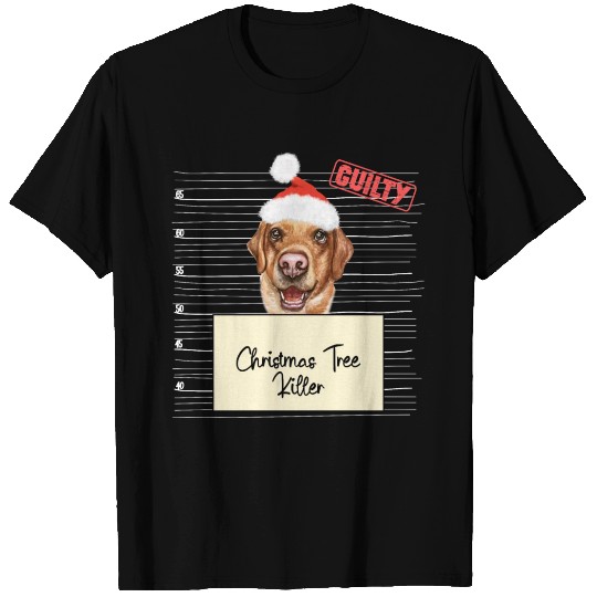 Labrador christmas funny prison T Shirts