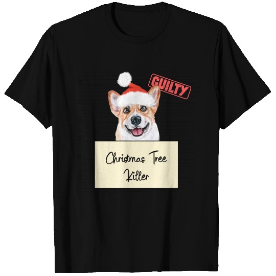 Corgi christmas funny prison T Shirts