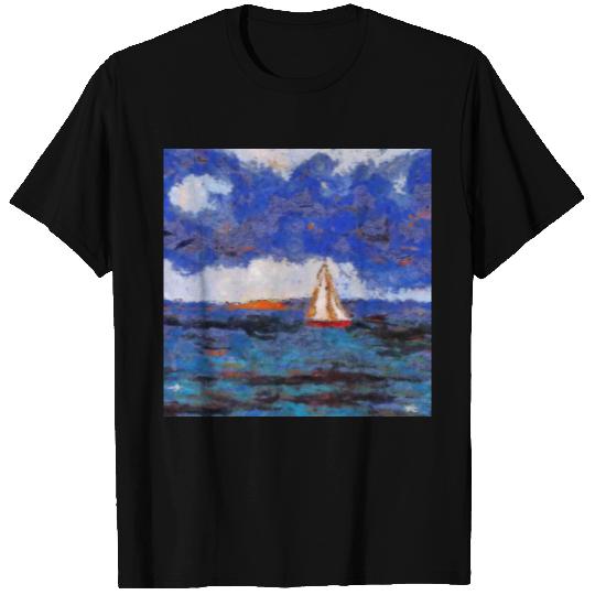 Sailboat trip to the mediterranean T Shirts