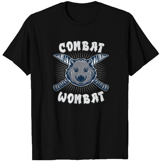 Combat Wombat For A Wombats Lover T Shirts