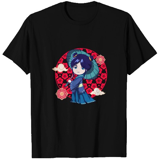 Chibi Anime Kawaii Kimono T Shirts