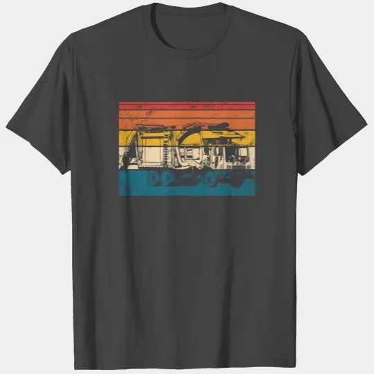 Garbage Truck Retro Trash Truck Kids Garbage Truck T Shirts