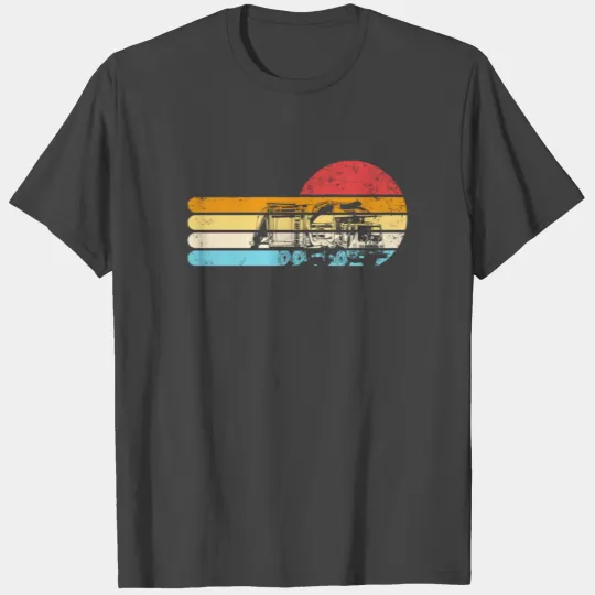 Garbage Truck Retro Trash Truck Kids Garbage Truck T Shirts