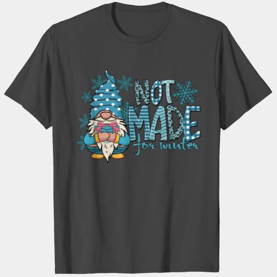 Not Made For Winter Buffalo Plaid Christmas T Shirts