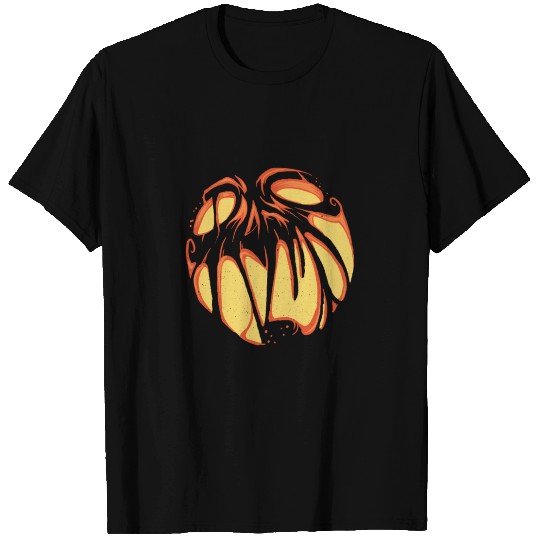 Pumpkin Creepy T Shirts