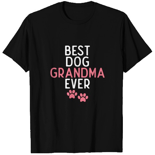 Best Dog Grandma Ever Puppy Dog Lover T Shirts