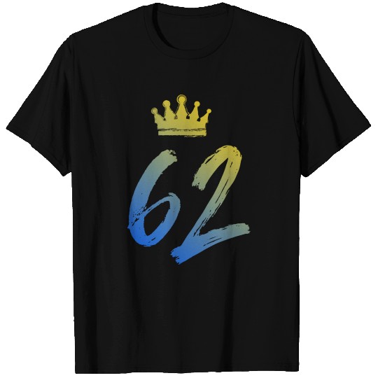 62 number crown T Shirts