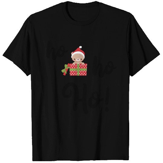 ho ho ho Christmas Bear T Shirts