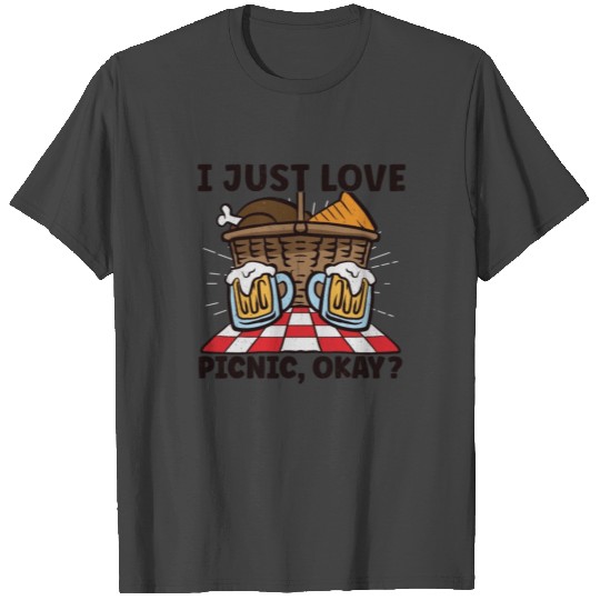 Picnic Lover Picnic Food Basket Picnic Date T Shirts