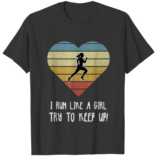 Girls Cross Country Running Gift T Shirts
