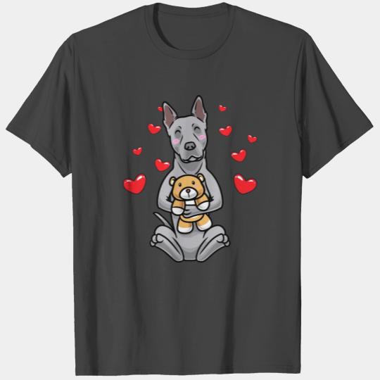 Kawaii Grey Thai Ridgeback Dog Stuffed Animal Thai T Shirts